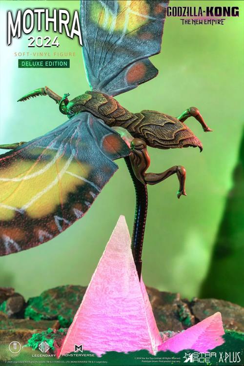 MADE IN GM JAPAN monsterUS：11 Godzilla x Kong: The New Empire Mothra (Deluxe Ver.) Soft Vinyl Statue