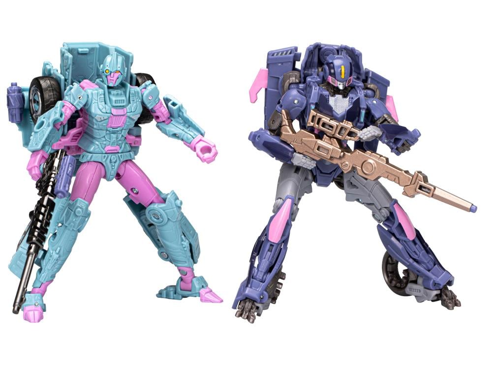 Transformers: Legacy Evolution Deluxe Class Senate Guard Autobot Javelin & Ascenticon Kaskade Two-Pack Gallery Image 3