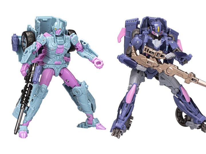 Transformers: Legacy Evolution Deluxe Class Senate Guard Autobot Javelin & Ascenticon Kaskade Two-Pack Gallery Image 1