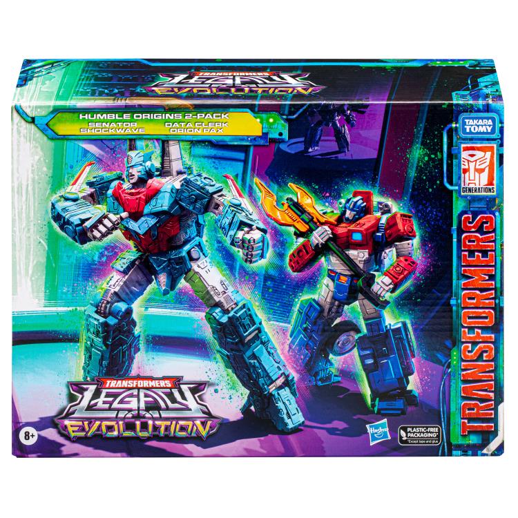 Transformers: Legacy Evolution Senator Shockwave & Data Clerk