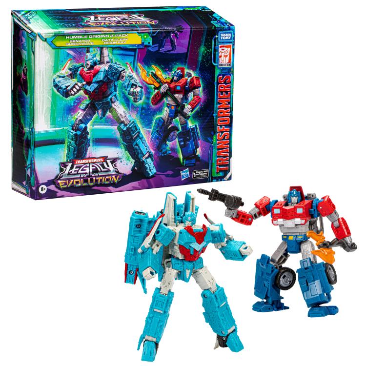 Transformers: Legacy Evolution Senator Shockwave & Data Clerk