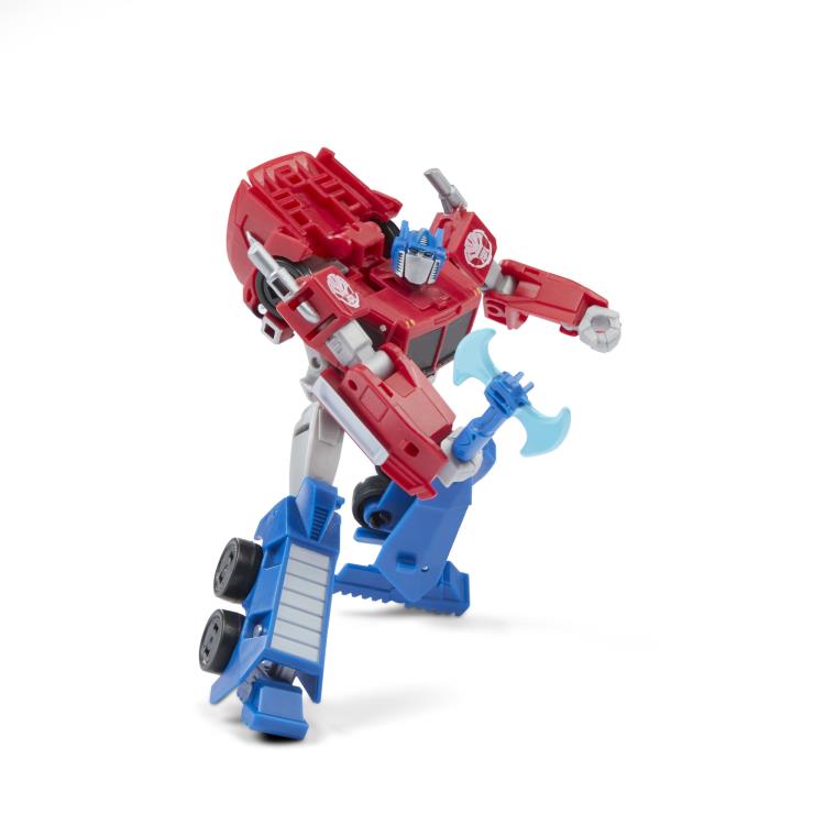 Transformers: EarthSpark Deluxe Class Optimus Prime (Dr. Meridian “Mandroid" BAF) Gallery Image 5