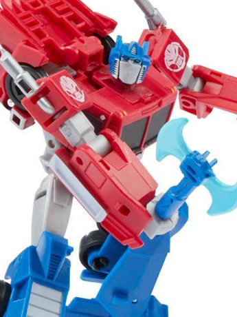 Transformers: EarthSpark Deluxe Class Optimus Prime (Dr. Meridian “Mandroid" BAF) Gallery Image 2