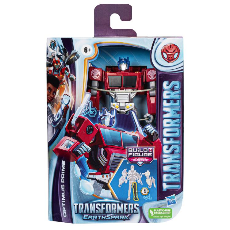 Transformers: EarthSpark Deluxe Class Optimus Prime (Dr. Meridian “Mandroid" BAF) Gallery Image 10