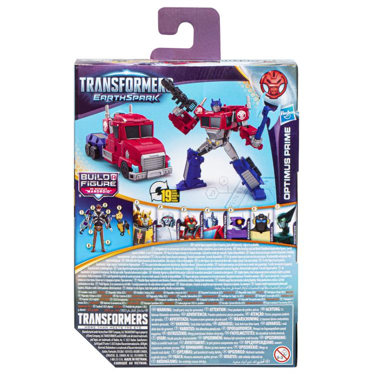 Transformers: EarthSpark Deluxe Class Optimus Prime (Dr. Meridian “Mandroid" BAF) Gallery Image 11