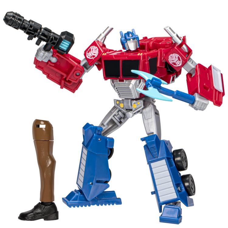 Transformers: EarthSpark Deluxe Class Optimus Prime (Dr. Meridian “Mandroid" BAF) Gallery Image 9