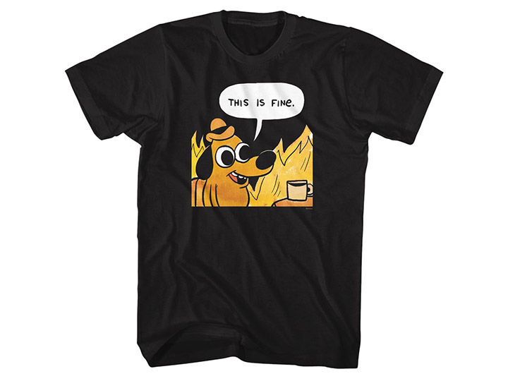 This is Fine Cutout T-Shirt Gallery Image 1
