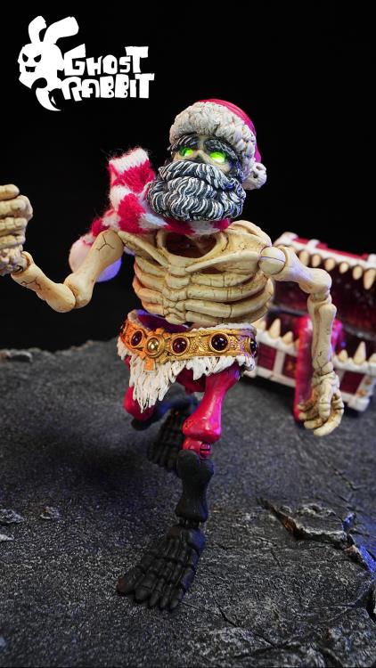 Skeleton Christmas Chest Monster 1/12 Scale Limited Edition Action Figure Gallery Image 17
