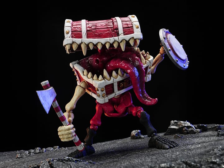 Skeleton Christmas Chest Monster 1/12 Scale Limited Edition Action Figure Gallery Image 1