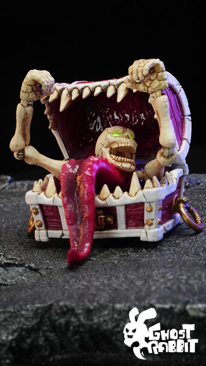 Skeleton Christmas Chest Monster 1/12 Scale Limited Edition Action Figure Gallery Image 9