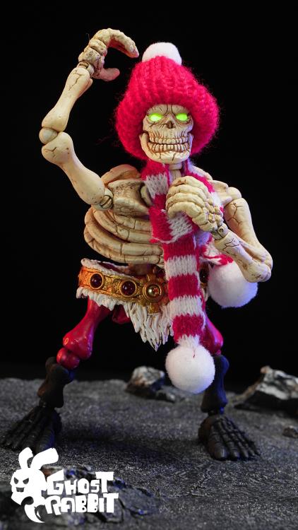 Skeleton Christmas Chest Monster 1/12 Scale Limited Edition Action Figure Gallery Image 18