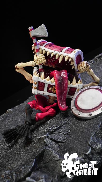 Skeleton Christmas Chest Monster 1/12 Scale Limited Edition Action Figure Gallery Image 7