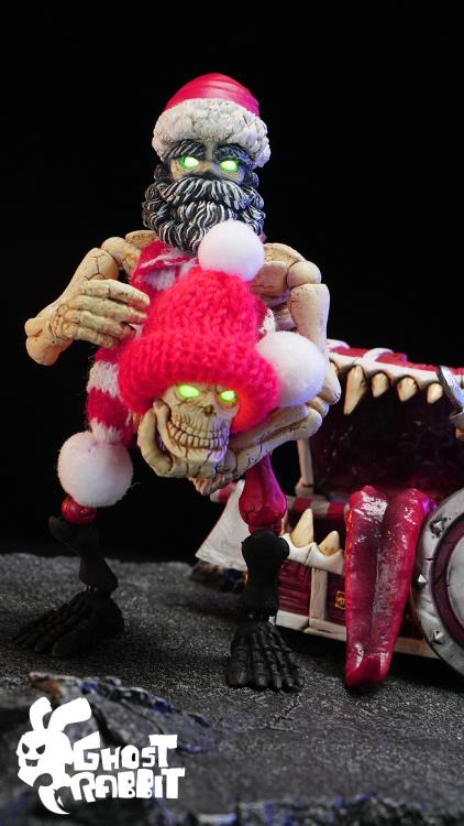 Skeleton Christmas Chest Monster 1/12 Scale Limited Edition Action Figure Gallery Image 19