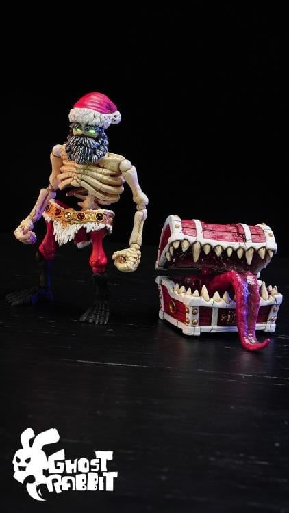 Skeleton Christmas Chest Monster 1/12 Scale Limited Edition Action Figure Gallery Image 22
