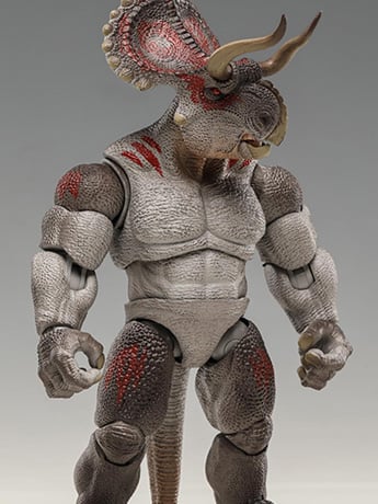 Dinosaur Battlefield Ceratopsidae Dinosaur Legion (Basic Edition Gray Ver.) 1/12 Scale Action Figure Gallery Image 2