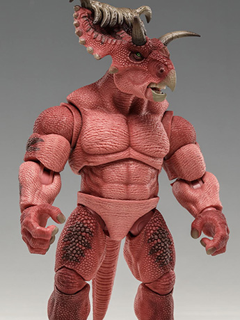 Dinosaur Battlefield Ceratopsidae Dinosaur Legion (Basic Edition Red Ver.) 1/12 Scale Action Figure Gallery Image 2