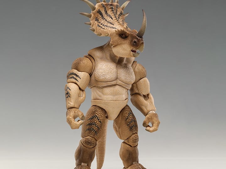 Dinosaur Battlefield Ceratopsidae Dinosaur Legion (Basic Edition Yellow Ver.) 1/12 Scale Action Figure Gallery Image 1