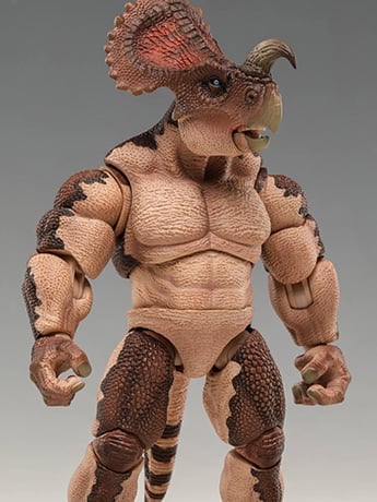 Dinosaur Battlefield Ceratopsidae Dinosaur Legion (Basic Edition Design Color Ver.) 1/12 Scale Action Figure Gallery Image 2