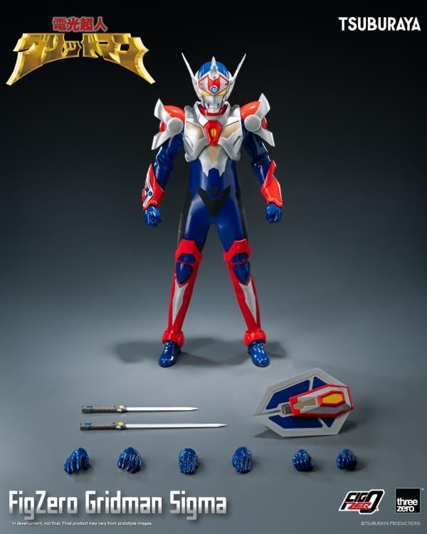 Gridman the Hyper Agent: Revenge of Neo Evil Lord FigZero Gridman Sigma 12-Inch Action Figure Gallery Image 16