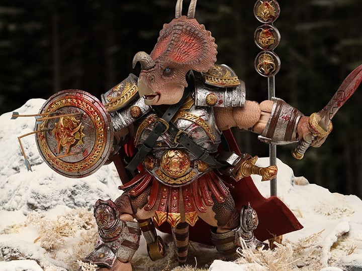 Dinosaur Battlefield Ceratopsidae Dinosaur Legion (Limited Edition Design Color Ver.) 1/12 Scale Action Figure Gallery Image 1