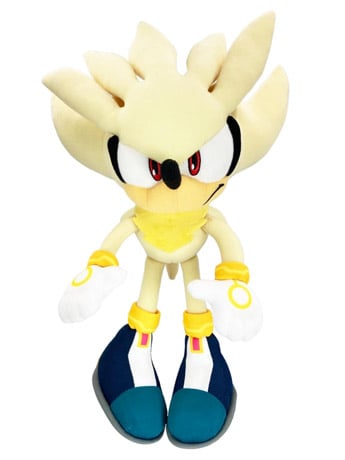Sonic The Hedgehog Super Silver 10" Plush Gallery Image 2