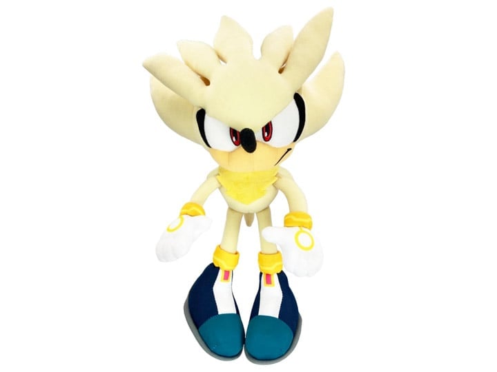 Sonic The Hedgehog Super Silver 10" Plush Gallery Image 1