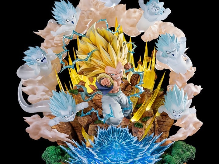 Dragon Ball Z HQS Dioramax Super Saiyan 3 Gotenks 1/6 Scale