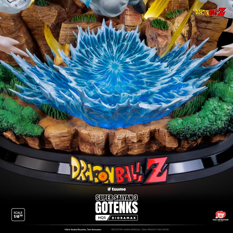 Dragon Ball Z HQS Dioramax Super Saiyan 3 Gotenks 1/6 Scale Limited Edition Statue Gallery Image 18