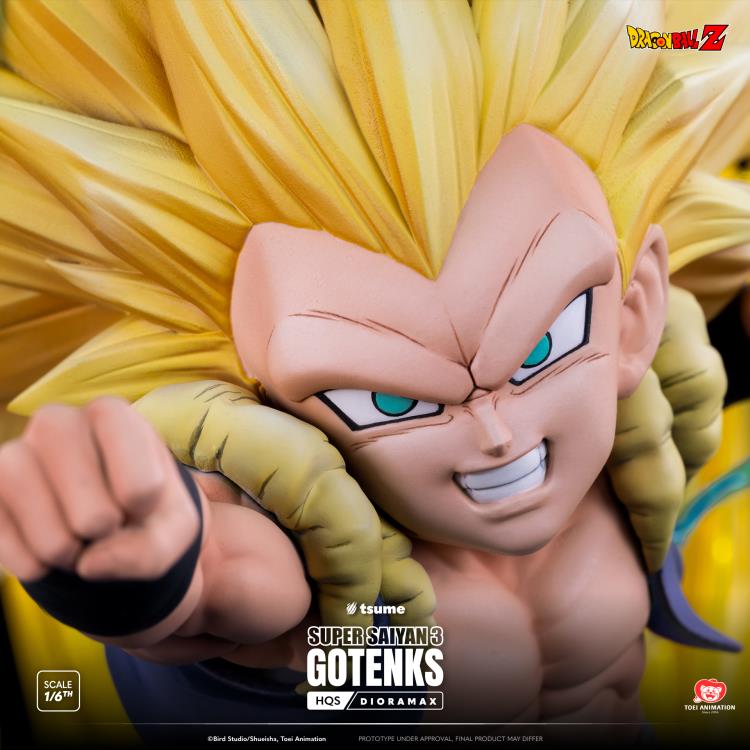Dragon Ball Z HQS Dioramax Super Saiyan 3 Gotenks 1/6 Scale Limited Edition Statue Gallery Image 13