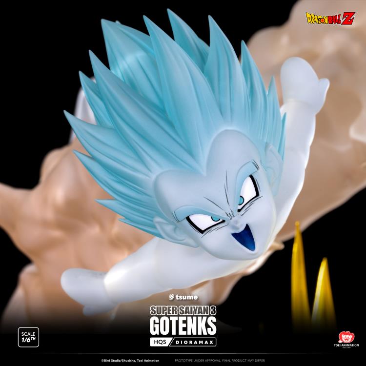 Dragon Ball Z HQS Dioramax Super Saiyan 3 Gotenks 1/6 Scale Limited Edition Statue Gallery Image 15