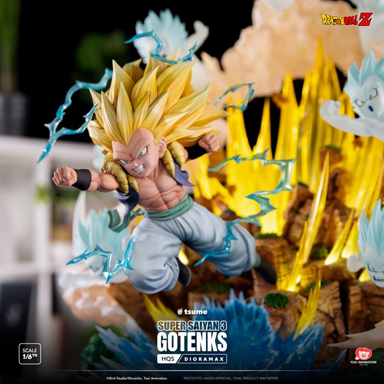 Dragon Ball Z HQS Dioramax Super Saiyan 3 Gotenks 1/6 Scale Limited Edition Statue Gallery Image 19