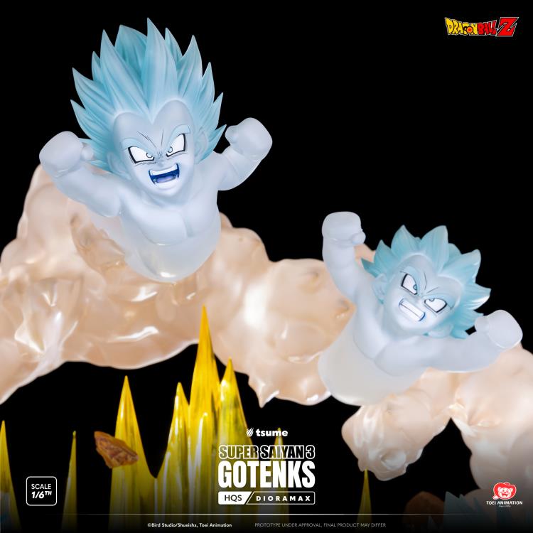 Dragon Ball Z HQS Dioramax Super Saiyan 3 Gotenks 1/6 Scale Limited Edition Statue Gallery Image 16