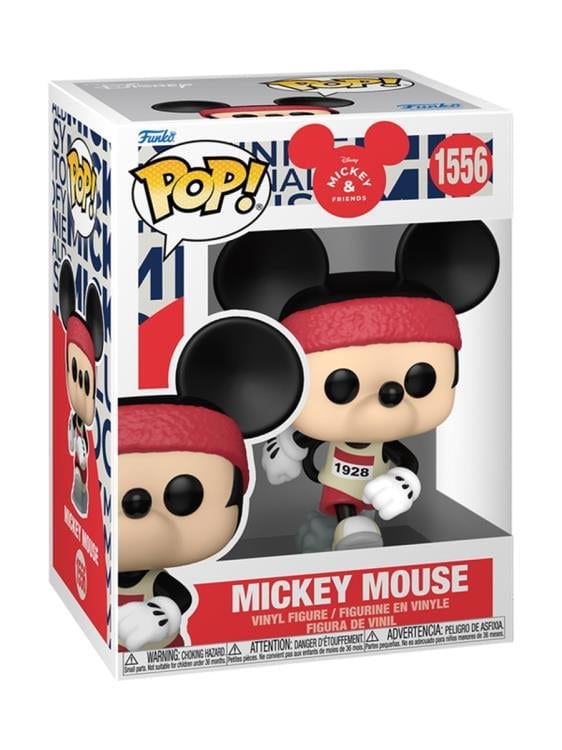 Mickey & Friends Pop! Disney #1556 Mickey Mouse (Marathon Outfit)