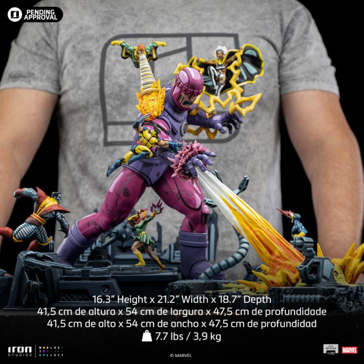 X-Men Danger Room (Comic Color Variant) 1/20 Demi Art Scale Limited Edition Diorama Gallery Image 17