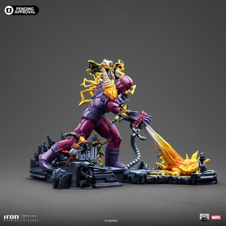 X-Men Danger Room (Comic Color Variant) 1/20 Demi Art Scale Limited Edition Diorama Gallery Image 5