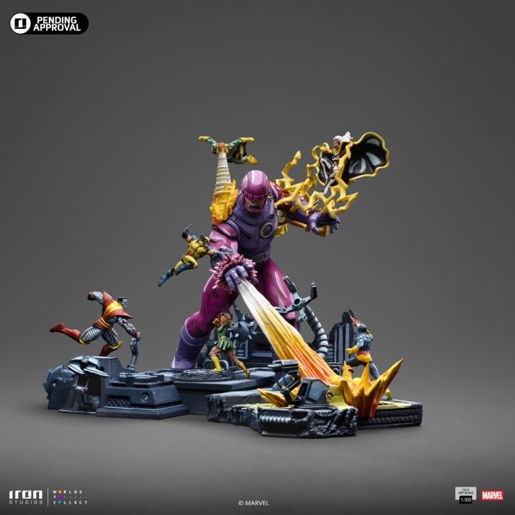 X-Men Danger Room (Comic Color Variant) 1/20 Demi Art Scale Limited Edition Diorama Gallery Image 4