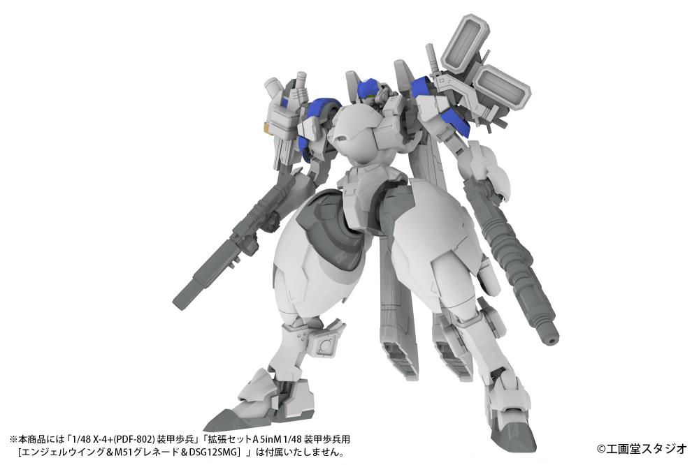 POWER DoLLS 2 X-4+(PD-802) PLD Extension Set B 1/48 Scale Accessory Kit Gallery Image 3