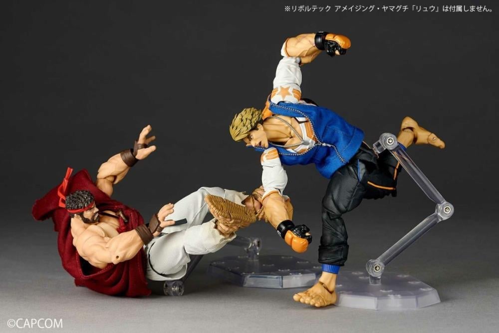 Street Fighter 6 Amazing Yamaguchi Revoltech NR078 Luke Action Figure