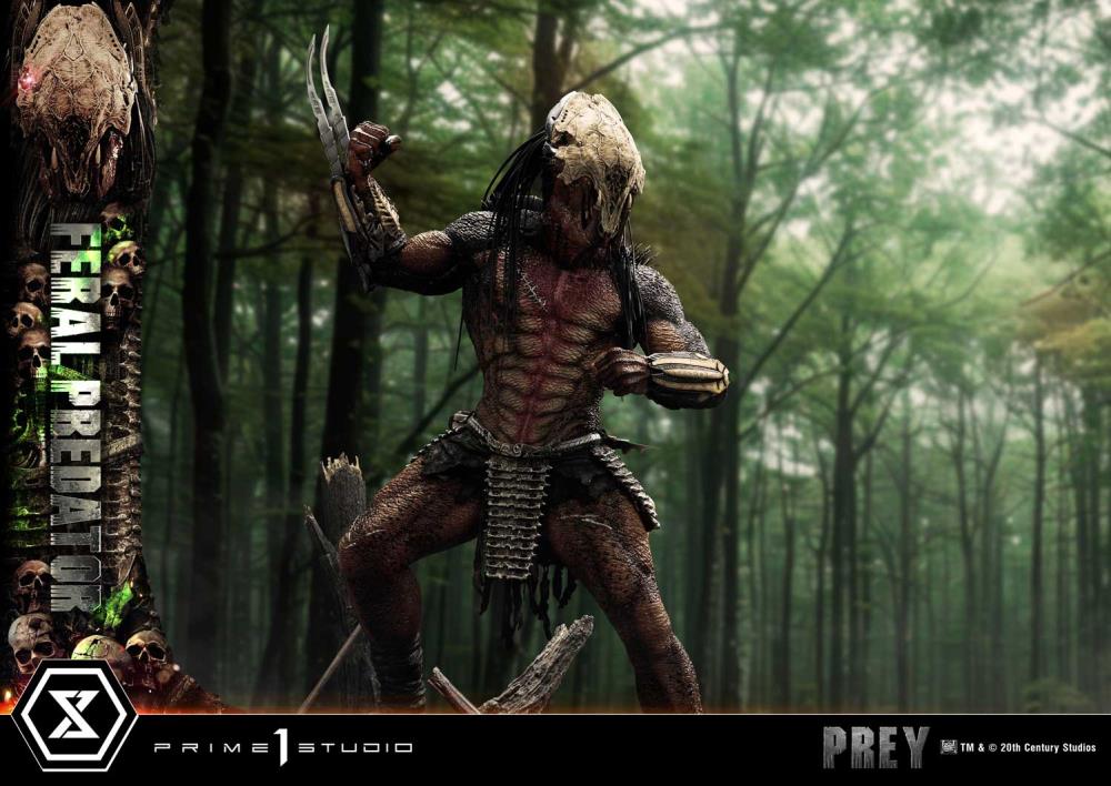 Prey Museum Masterline Feral Predator 1/3 Scale Statue Gallery Image 47