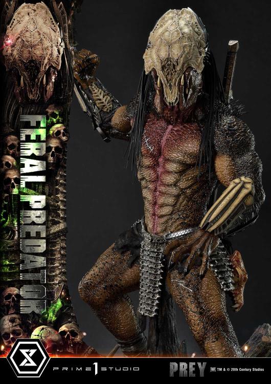 Prey Museum Masterline Feral Predator 1/3 Scale Statue Gallery Image 15