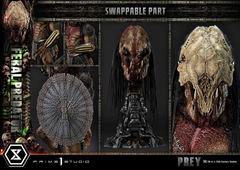 Prey Museum Masterline Feral Predator 1/3 Scale Statue Gallery Image 56