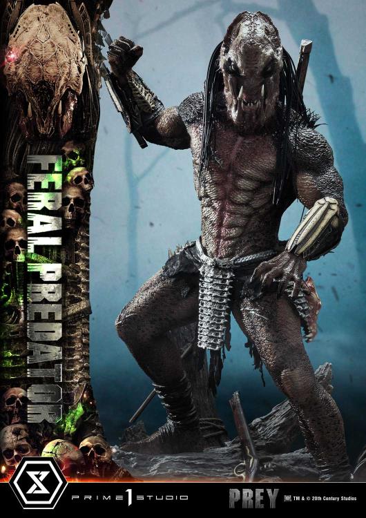 Prey Museum Masterline Feral Predator 1/3 Scale Statue Gallery Image 36