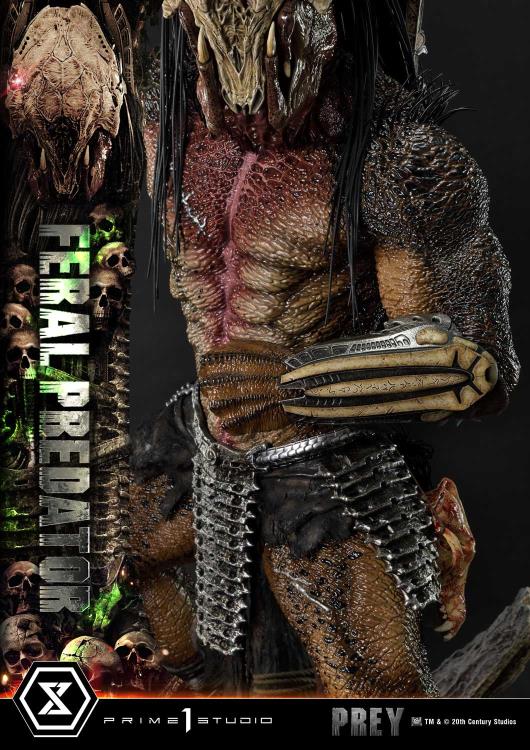 Prey Museum Masterline Feral Predator 1/3 Scale Statue Gallery Image 30