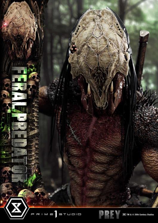 Prey Museum Masterline Feral Predator 1/3 Scale Statue Gallery Image 43