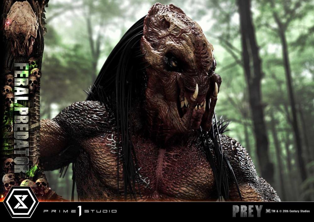 Prey Museum Masterline Feral Predator 1/3 Scale Statue Gallery Image 49