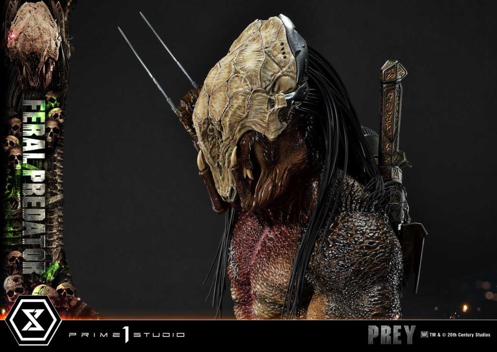 Prey Museum Masterline Feral Predator 1/3 Scale Statue Gallery Image 17