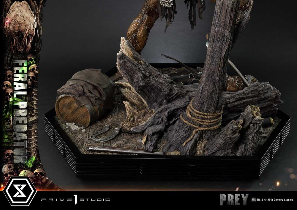 Prey Museum Masterline Feral Predator 1/3 Scale Statue Gallery Image 18