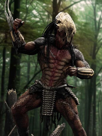 Prey Museum Masterline Feral Predator 1/3 Scale Statue Gallery Image 2