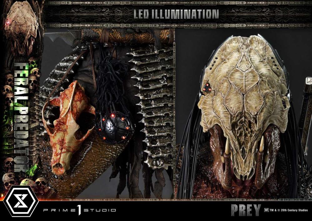 Prey Museum Masterline Feral Predator 1/3 Scale Statue Gallery Image 57