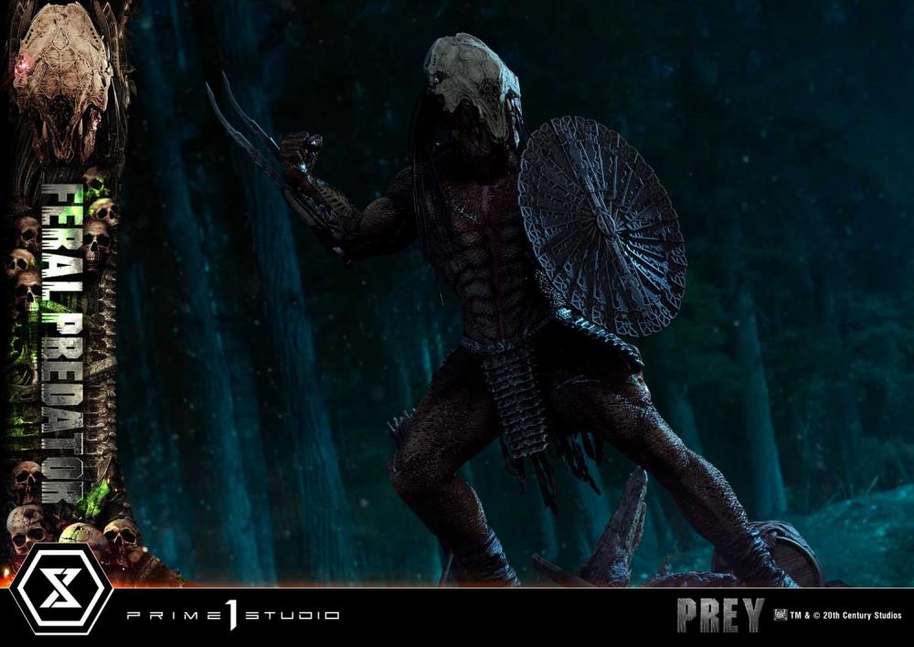 Prey Museum Masterline Feral Predator 1/3 Scale Statue Gallery Image 51